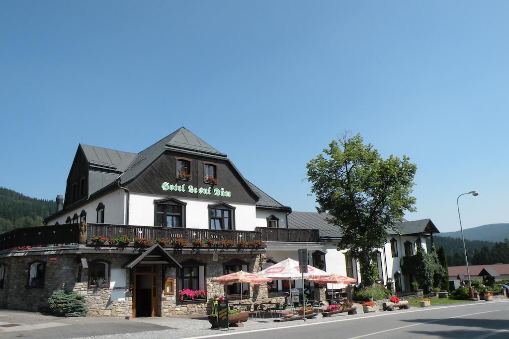 Hotel Lesni Dum Janske Lazne Exteriör bild